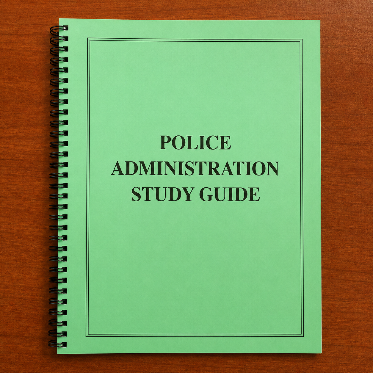 Police Administration Study Guide