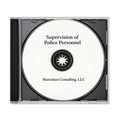 Supervision of Police Personnel Audio Flash Card CD