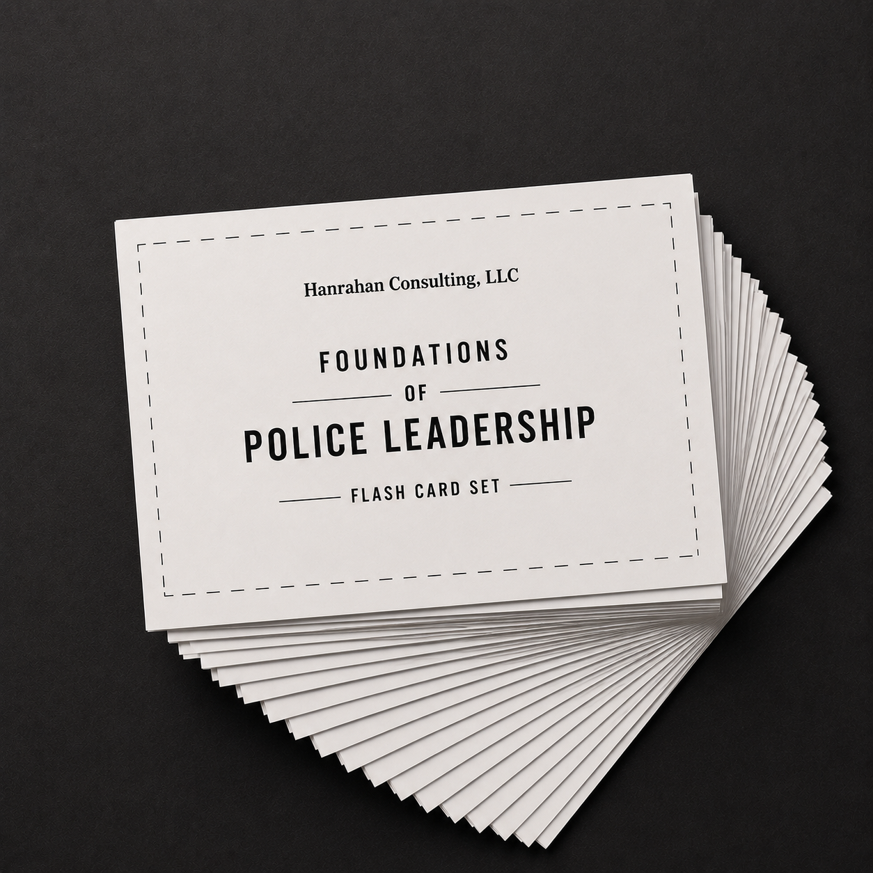 Foundations of Police Leadership Flash Card Set