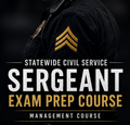 The 2026 Statewide Civil Service Sergeant Exam Prep Course