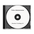 Police Administration Audio Flash Card CD
